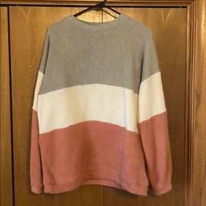 Color Block Sweater